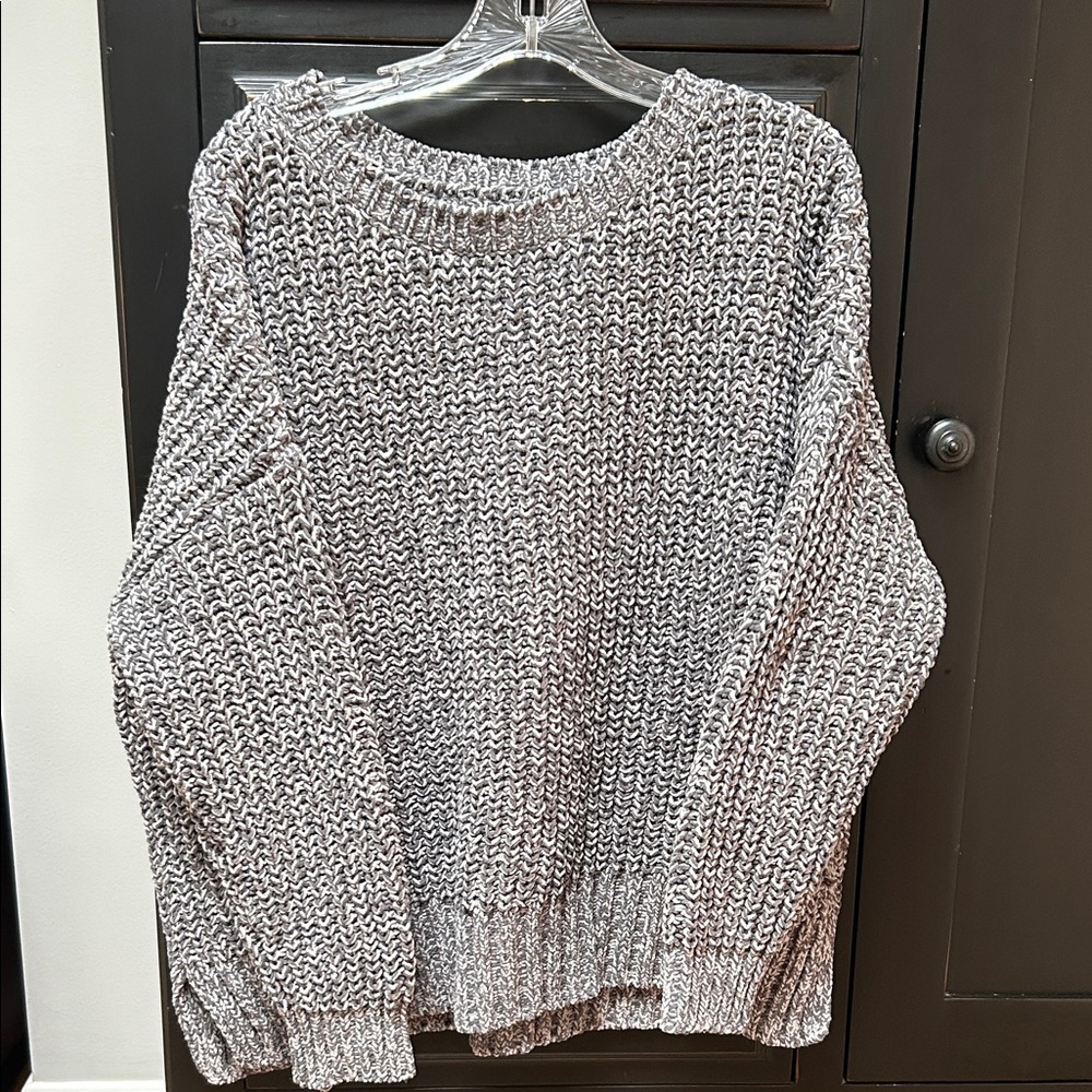America Eagle Thick Gray Women's Sweater